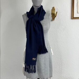 100% Cashmere Made in Scotland Fringe Scarf